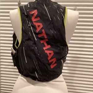 Natan Black Vest with Red Accents